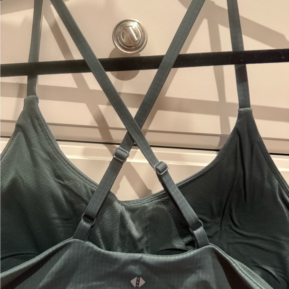 Tavi Classic Bra Forest Waffle - Green/ Olive - Large - Picture 5 of 6